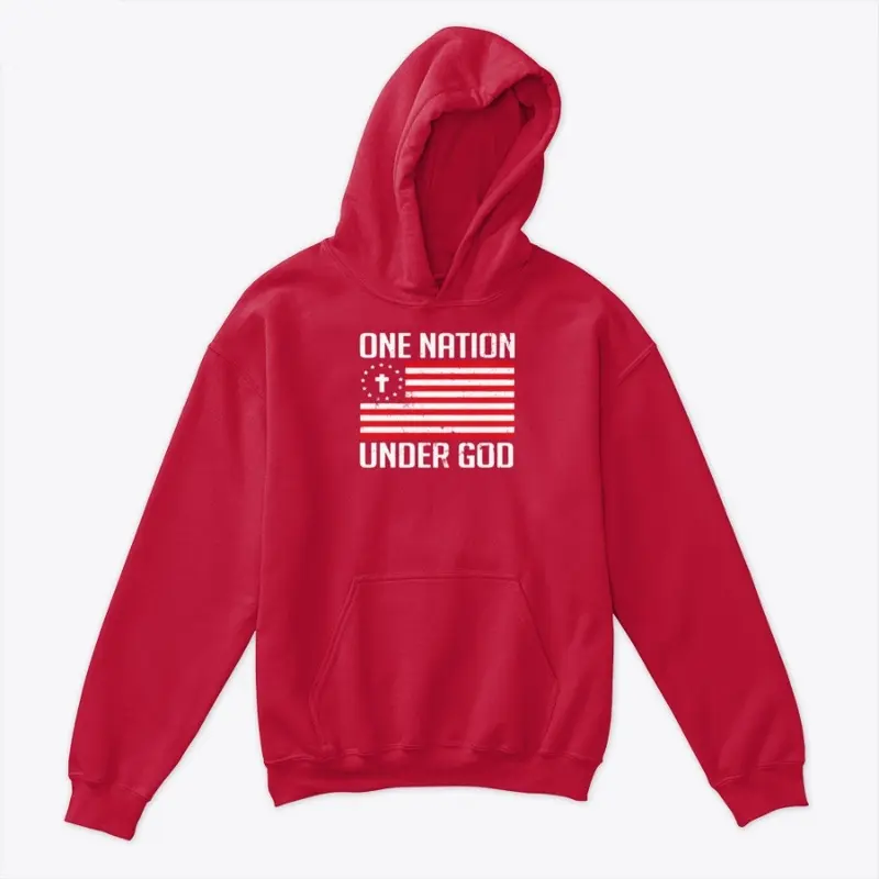 one nation under god flag shirt