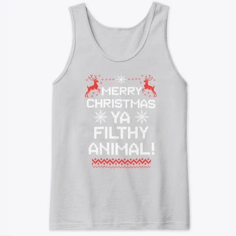 merry christmas ya filthy animal shirt