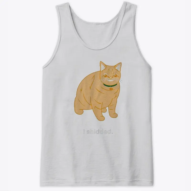 i shidded cat t shirt